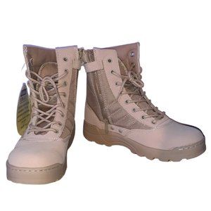 The Original Shoe Co. Combat Swat Tan Combat Boots